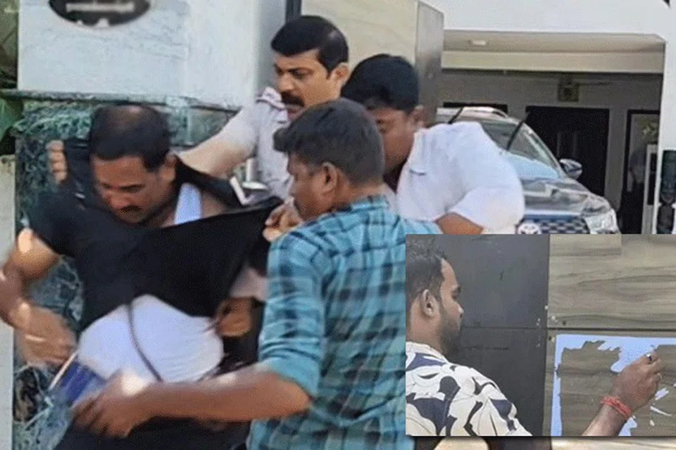 சென்னை, நீலாங்கரையில் உள்ள சீமான் வீட்டில் நுழைந்த காவலர் ஒருவரை சீமானின் காவலாளி தாக்கியதாகக் கைது செய்யப்பட்டுள்ளார்.