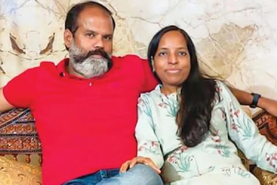 பவதாரிணியுடன் சிவராஜ்.