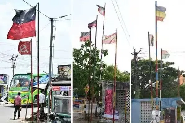 சாலைக் கொடிக்கம்பங்களுக்கு மூன்று நாள் அனுமதி: தமிழ்நாடு அரசு உத்தரவு