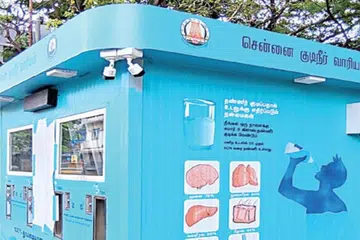 சென்னை மக்கள் சுத்தமான குடிநீருக்காக மாதந்தோறும் கணிசமான தொகையைச் செலவிடுகின்றனர்.