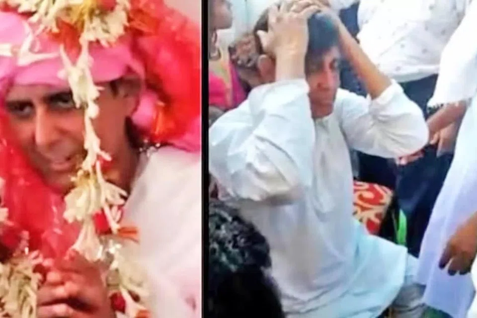 தலையில் முடி இல்லை என்பதை மறைத்து, ‘விக்’ அணிந்து திருமணம் செய்ய முயன்றவரின் குட்டு வெளிப்பட்டது. 