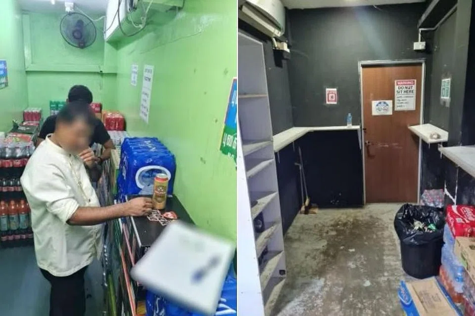 கிளைவ் ஸ்திரீட் (இடம்), டன்லப் ஸ்திரீட்டில் உள்ள கடைகளில் வாடிக்கையாளர் குடிப்பதற்காக மறைவான இடம் ஒதுக்கப்பட்டிருந்ததை காவல்துறை கண்டுபிடித்துள்ளது.