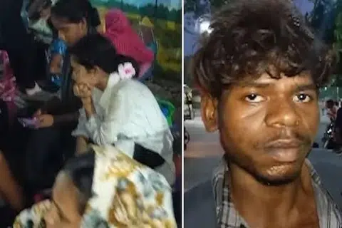 சரியான பயணச்சீட்டு எடுக்கக்கூடப் பணம் இல்லாத நிலையில், ரயிலில் அபராதம் செலுத்தியும் ரயில்வே ஊழியர்களின் கெடுபிடிகளுக்கு இடையிலும் பசியுடனும் சோர்வுடனும் சனிக்கிழமை சக்ரதார்பூர் வந்தடைந்த ஊழியர்களில் இவரும் ஒருவர். 