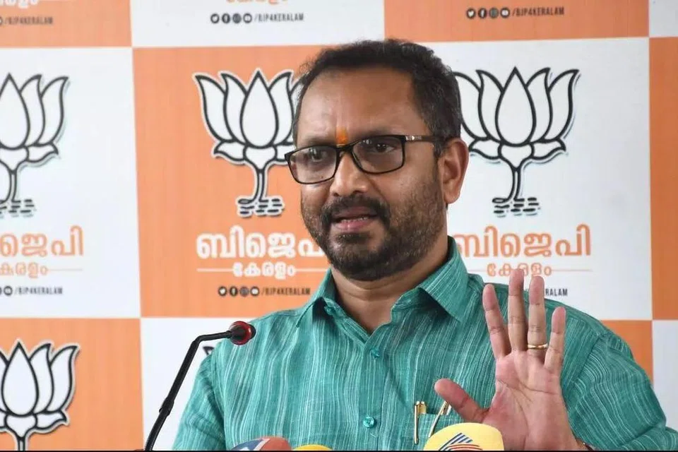 கேரளா பாஜக தலைவர் கே.சுரேந்திரன்.