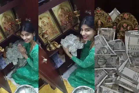 தமது குடும்பச் செல்வங்களை வீட்டின் பூசை அறையில் வைத்துப் படம்பிடித்து, அதனைத் தனது சமூக ஊடகப் பக்கத்தில் காணொளியாகப் பதிவிட்டார் மதுமிதா.