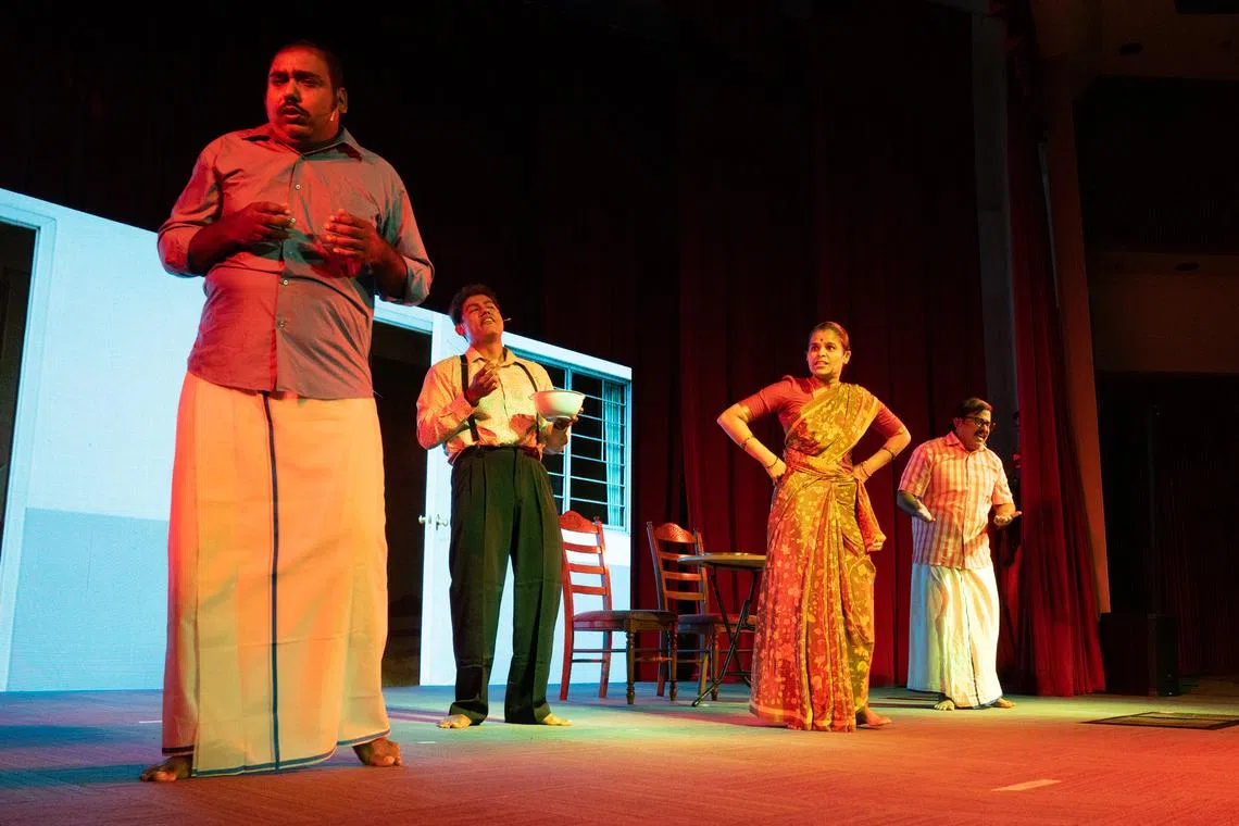 பி. கிரு‌‌ஷ்ணனின் ‘அடுக்கு வீட்டு அண்ணாசாமி’ 