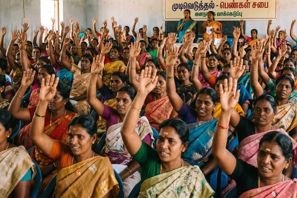 தமிழ்நாட்டின் வாக்காளர் பட்டியலிலும் வாக்களித்தோர் பட்டியலிலும் பெண்களே முன்னிலை வகிக்கின்றனர்.