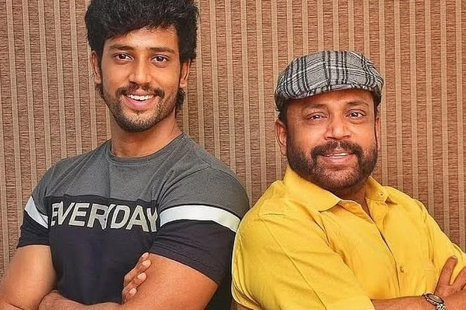 மகன் உமாபதியுடன் தம்பி ராமையா