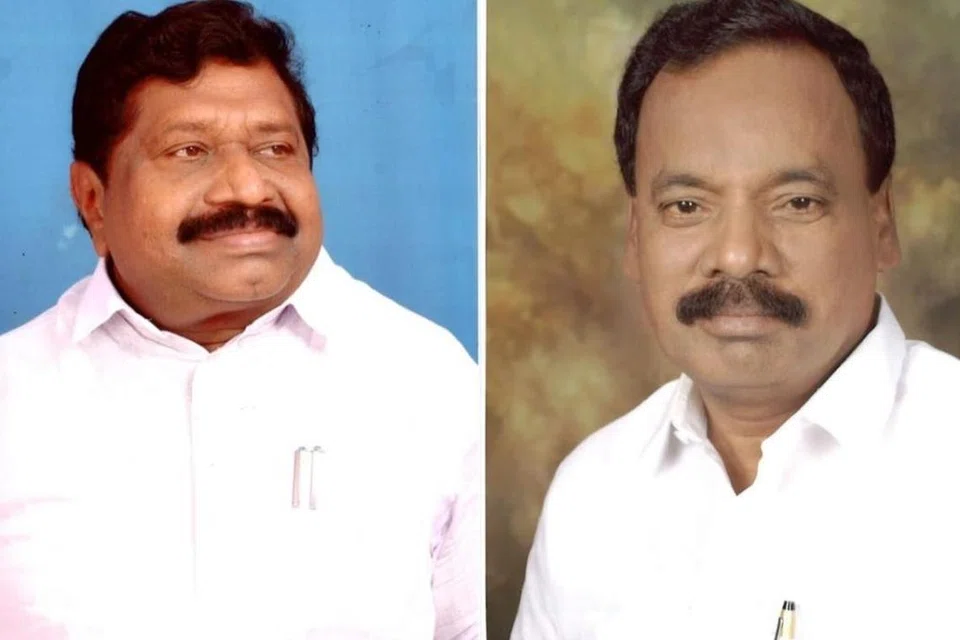 (இடமிருந்து) ஐ.எஸ்.இன்பதுரை, ம.தனபால்.