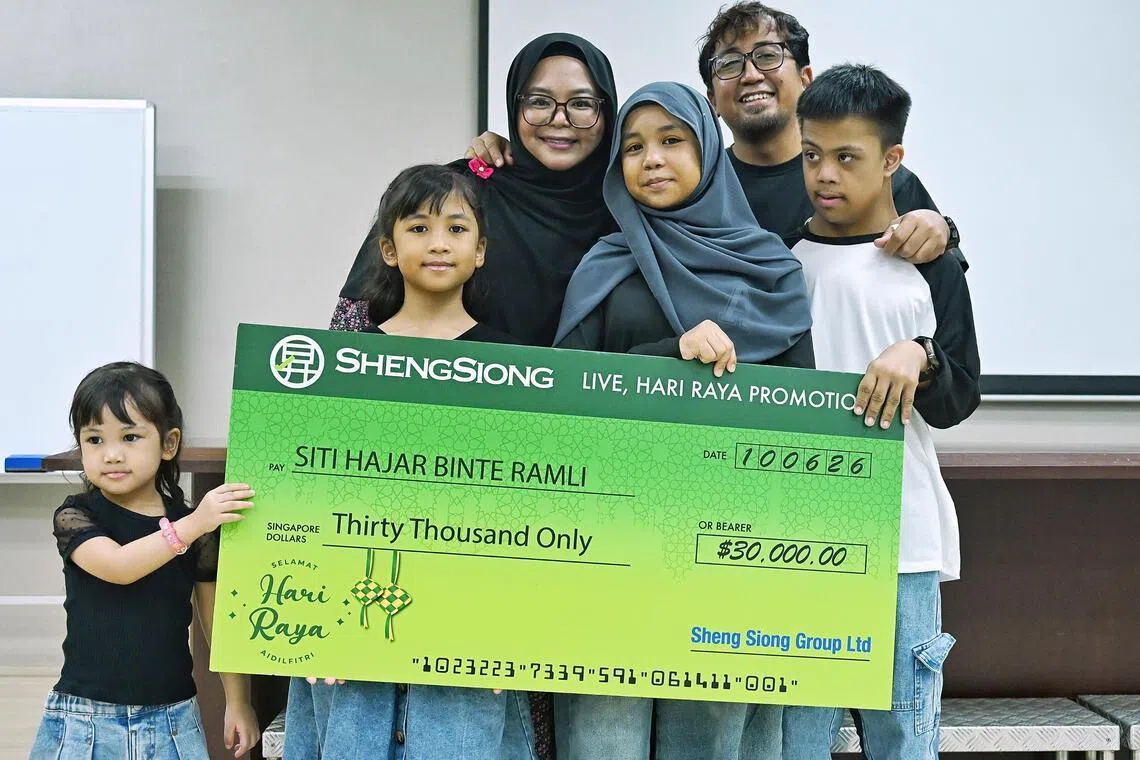 ‌ஷெங் சியோங் அதிர்‌ஷ்டக் குலுக்கில் $30,000 வென்ற தாய்