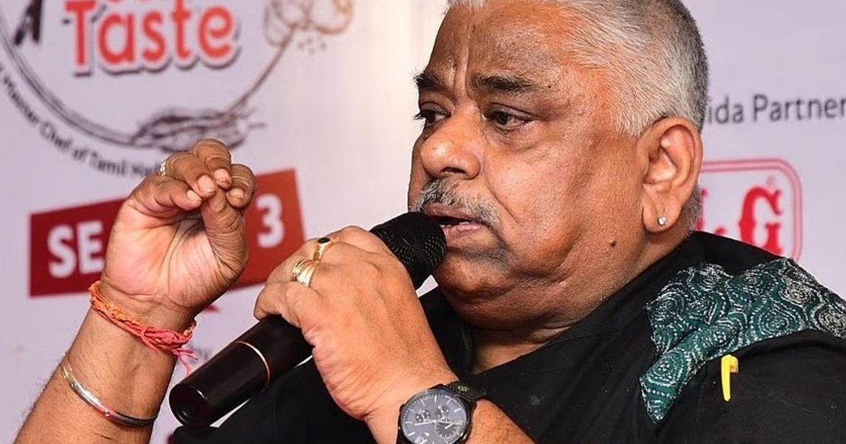 பிரபல சமையல் கலைஞர் செஃப் தாமு காலமானார்