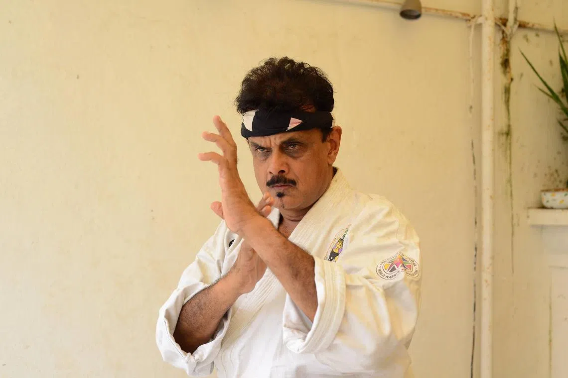 நடிகர் ‘கராத்தே’ ஹுசைனி காலமானார்