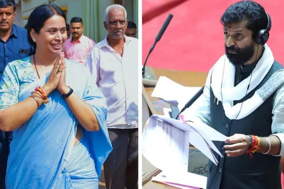 சட்டமன்ற விவாதத்தின்போது அமைச்சர் லட்சுமி ஹெப்பால்கருக்கு எதிராக சி.டி.ரவி தகாத வார்த்தைகளைப் பயன்படுத்தியதாகக் கூறப்படுகிறது.