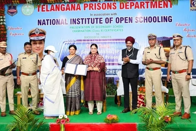 தெலுங்கானா சிறைக்கைதிகள் 78 பேர் பொதுத்தேர்வில் தேர்ச்சி
