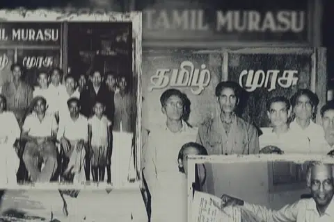 வியாழக்கிழமைதோறும் இரவு 9:30 மணிக்கு வசந்தம் ஒளிவழியில் ஒளிபரப்பாகிவரும் ‘தமிழ்‘ குறுந்தொடரில், ஐந்து மற்றும் ஆறாம் பாகங்கள் இம்மாதம் 16 மற்றும் 23ஆம் தேதியன்று ஒளிபரப்பாகவுள்ளன. இதில் சிங்கப்பூரின் ஒரே அதிகாரத்துவ தமிழ் நாளிதழான தமிழ் முரசின் கதை இருபாகங்களாக இடம்பெறுகிறது. 