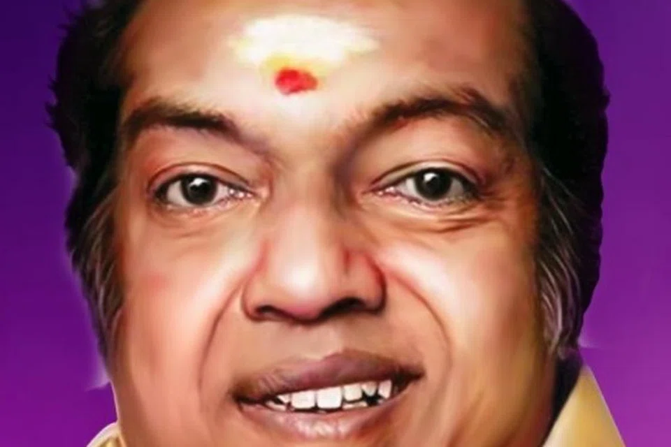 கவிஞர் கண்ணதாசன்.
