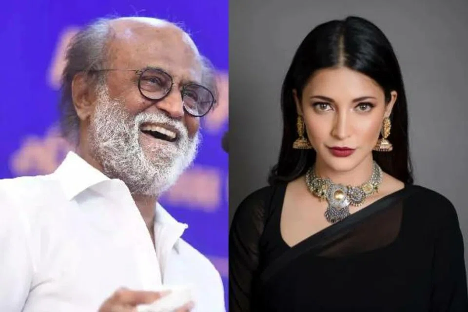 ரஜினிகாந்த், ஷ்ருதி ஹாசன்.