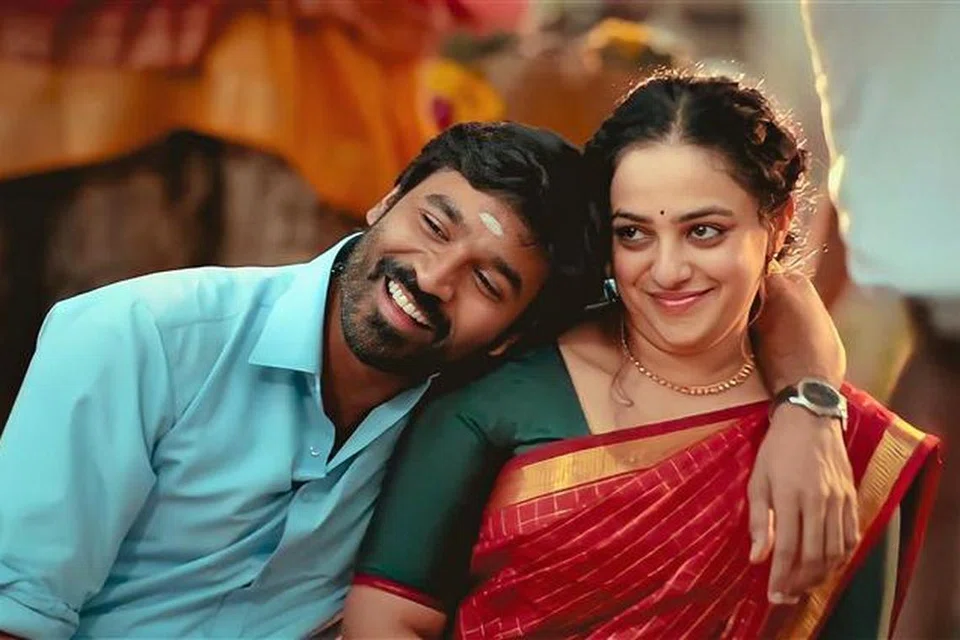 ‘திருச்சிற்றம்பலம்’ படத்தில் தனுஷ், நித்யா மேனன்.
