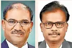 (இடமிருந்து) விஞ்ஞானிகள் சுப்ரமணியன், சிவகுமார்.