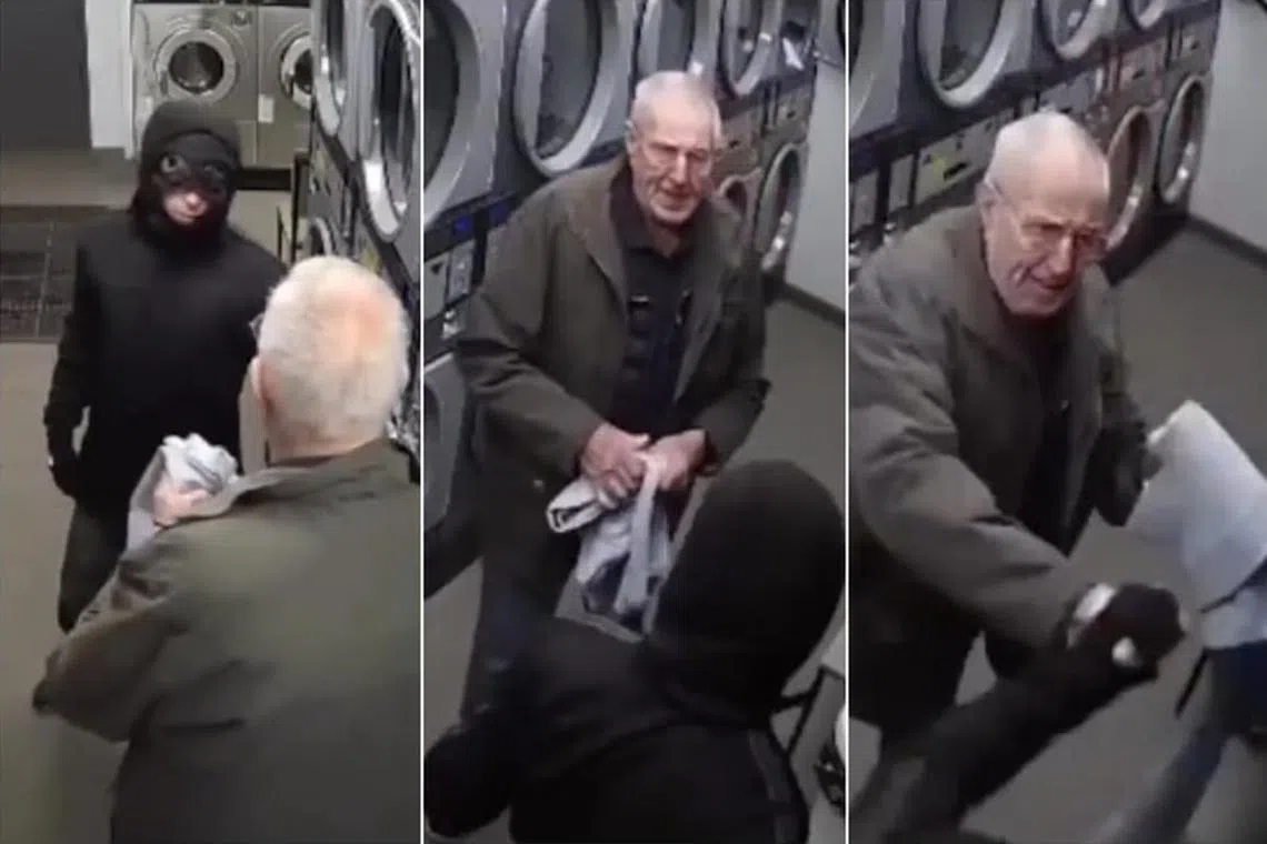 ஜீன்சை வைத்து திருடனுடன் சண்டையிட்ட முதியவர்