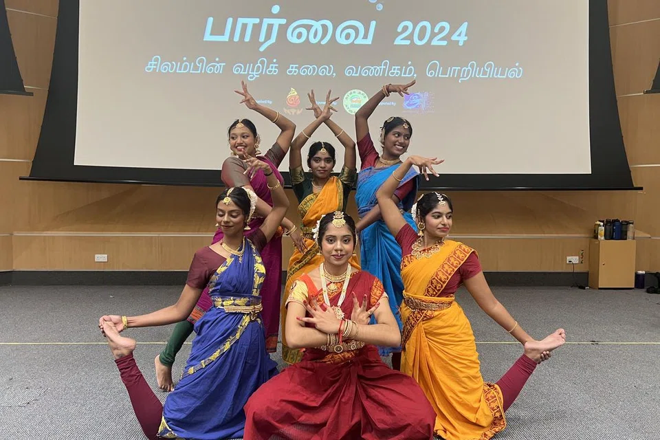 ‘பார்வை 2024’ நிகழ்ச்சியில் நடனமாடிய நடனமணிகள்.