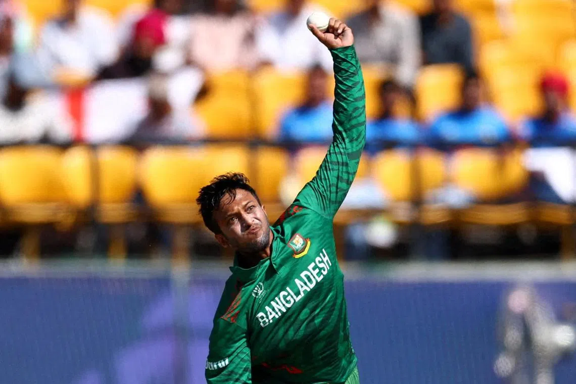 ஷாகிப் அல் ஹசன் பந்துவீச தடை