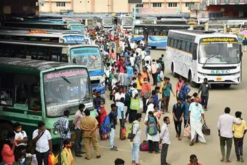 வழக்கம்போல் இந்த ஆண்டும் அதிக எண்ணிக்கையிலான பேருந்துகள் இயக்கப்பட்டதாக போக்குவரத்து அமைச்சர் சிவசங்கர் தெரிவித்துள்ளார்.