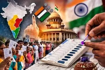 வாக்களிப்பதற்காக ஆட்காட்டி விரலில் வைக்கப்படும் மை அழிய நெடுநாள்கள் ஆகும்.