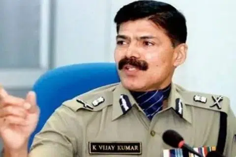 முன்னாள் ஐபிஎஸ் அதிகாரி கே.விஜயகுமார்.