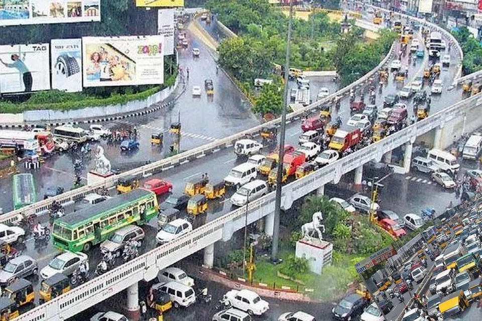 அண்ணா மேம்பாலம்.