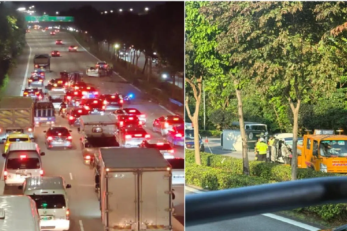 காலை நேர சாலை விபத்து; மருத்துவமனையில் இருவர்