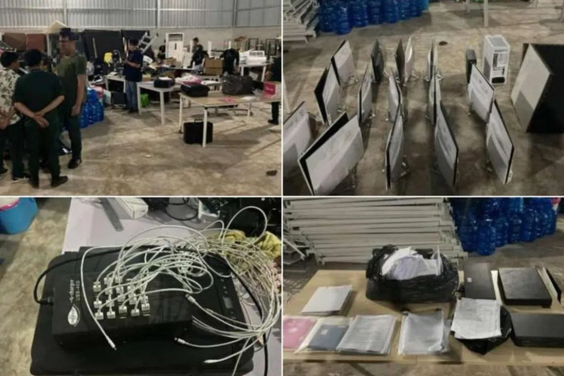 $40 மில்லியன் மோசடி; குற்றக் கும்பலுடன் தொடர்பில் இருந்ததாக 12 பேர் கைது