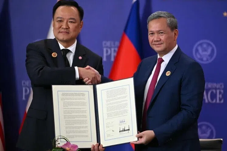 ஆசியானில் கம்போடியா, தாய்லாந்து அமைதி உடன்பாடு