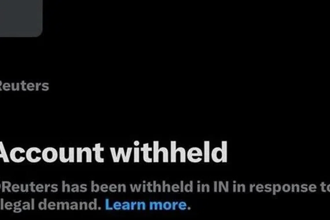  ராய்ட்டர்ஸ் ‘எக்ஸ்’ கணக்கு முடக்கம்: இந்திய அரசு விளக்கம்