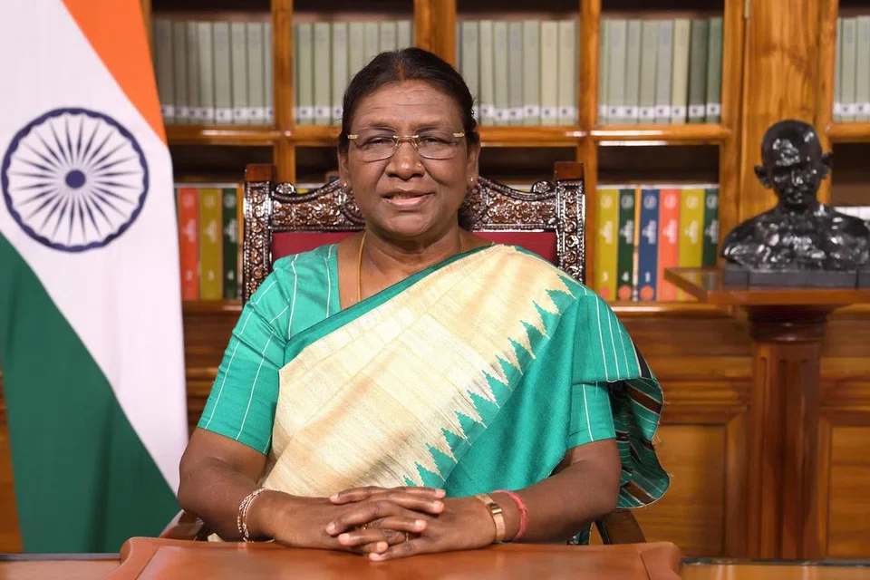 அதிபர் திரௌபதி முர்மு.
