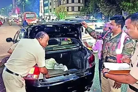 24 மணி நேரமும் எல்லைச் சோதனைச் சாவடிகள் செயல்பாட்டில் இருந்ததால் வெளியூரிலிருந்து குற்றவாளிகள் நகருக்குள் நுழைவது தடுக்கப்பட்டது.