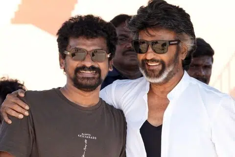 இயக்குநர் நெல்சனுடன் ரஜினி.