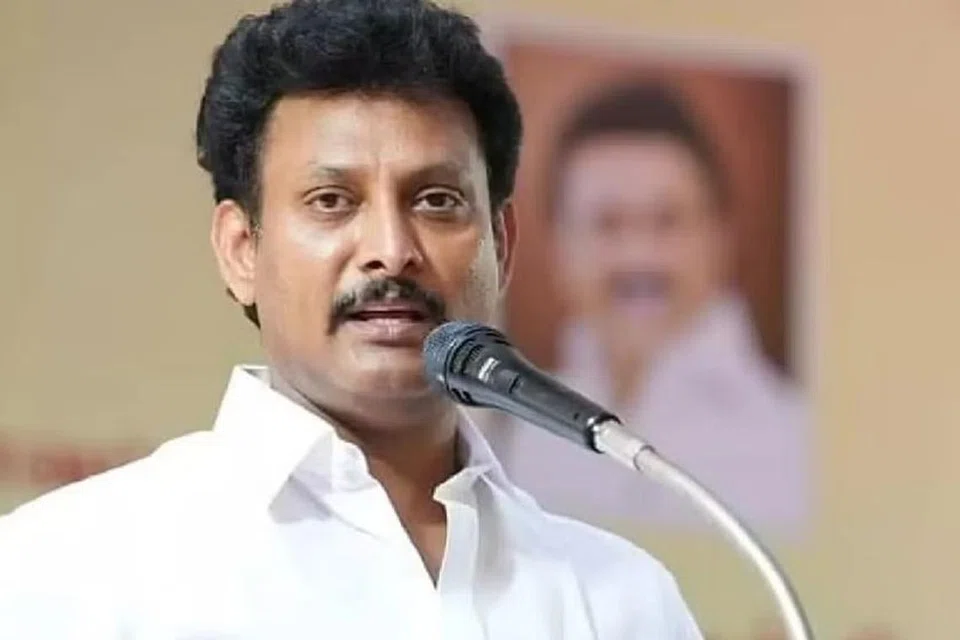 தமிழகப் பள்ளிக் கல்வி அமைச்சர் அன்பில் மகேஸ் பொய்யாமொழி.