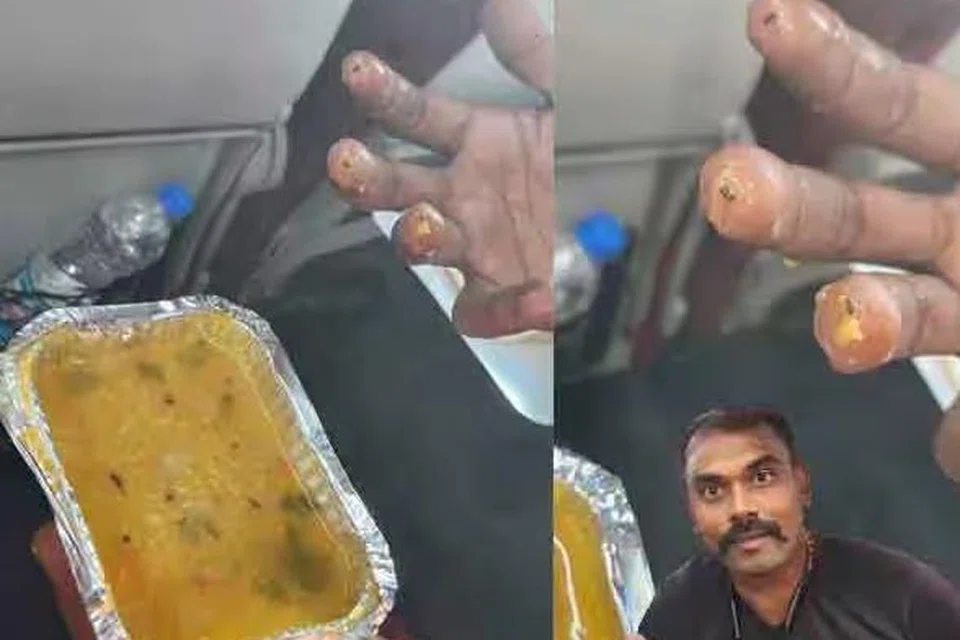 வந்தே பாரத் ரயிலில் கொடுக்கப்பட்ட உணவில் வண்டு காணப்பட்டதாகப் பயணி தெரிவித்தார்.