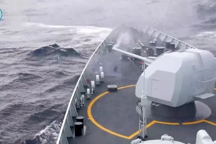 தைவானைச் சுற்றிய பகுதிகளில் சீனா போர்ப் பயிற்சி