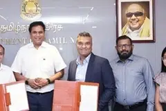 தூத்துக்குடி தொழிற்சாலை தொடர்பான புரிந்துணர்வு ஒப்பந்தம் அமைச்சர் ராஜா முன்னிலையில் கையெழுத்தானது.
