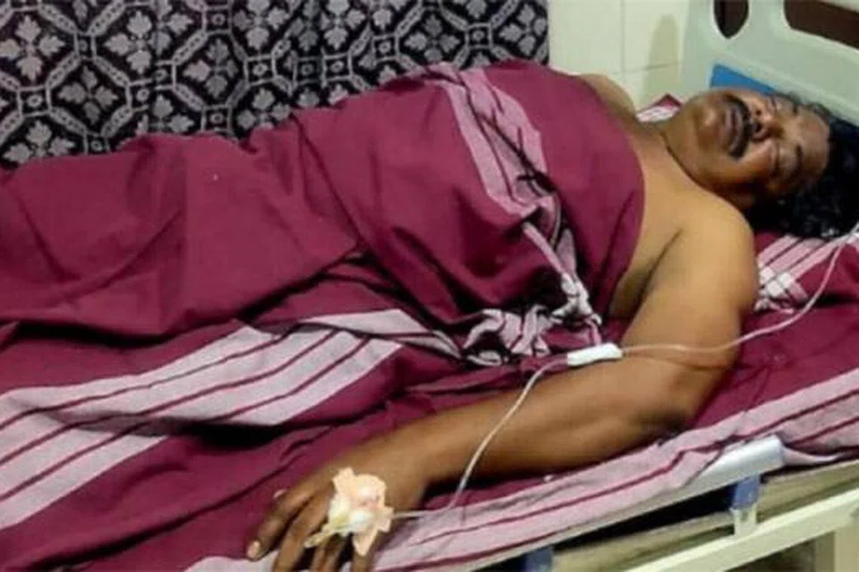 மருத்துவமனையில் மன்சூரலிகான்.
