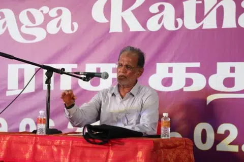 பட்டிமன்ற நடுவர் யூசுப் ராவுத்தர் ரஜித்.