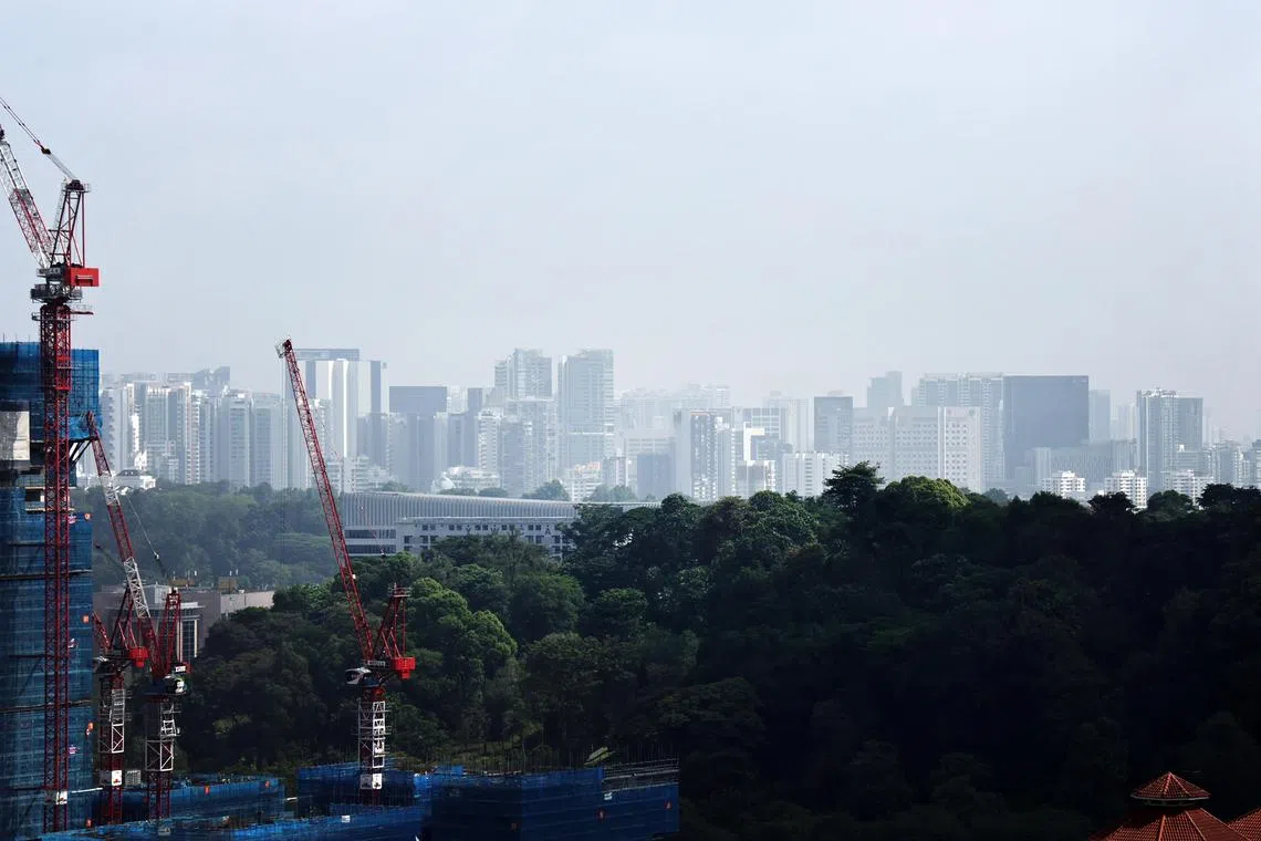 மிதமான அளவில் சிங்கப்பூரின் புகைமூட்ட நிலவரம்