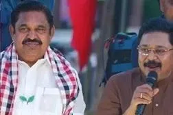 பழனிசாமி, தினகரன் இணைந்து மேற்கொண்ட பிரசாரம்