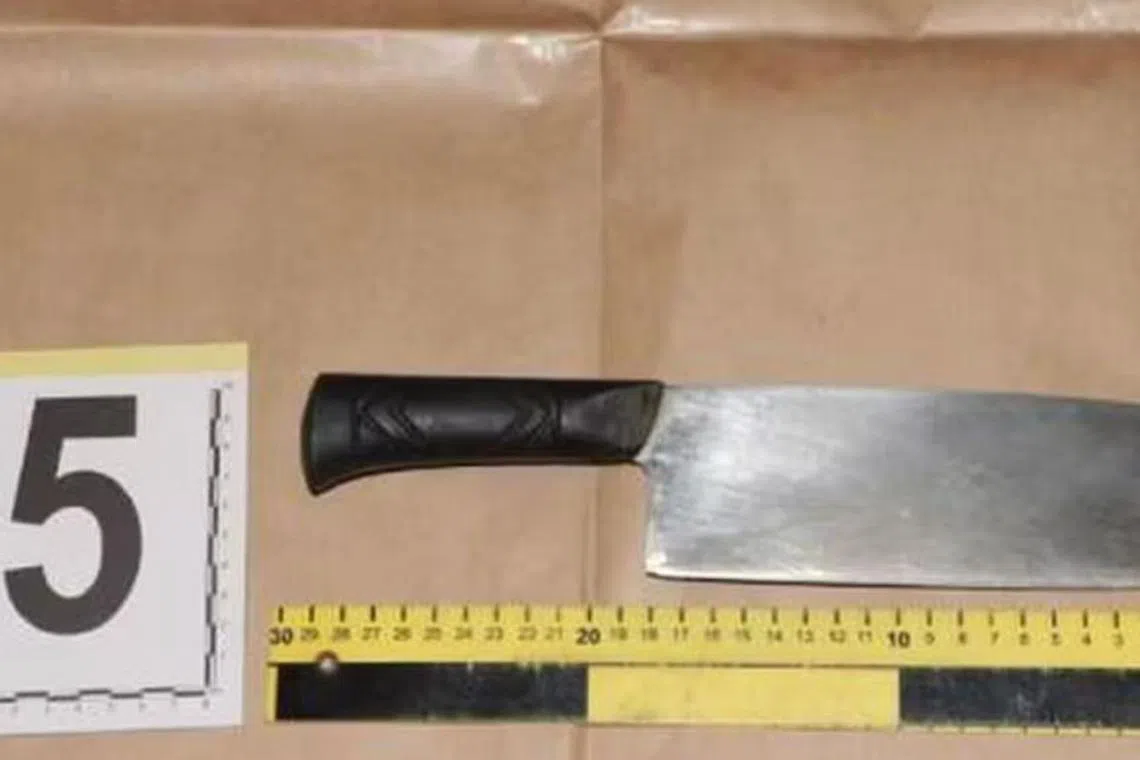 மனைவியின் கள்ளக் காதலனை கத்தியால் தாக்கிய ஆடவருக்குச் சிறை 