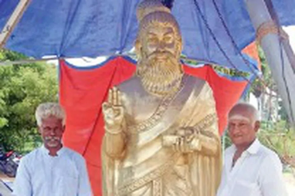 திருவள்ளுவர் சிலை பிரான்சில் நிறுவப்படுகிறது.