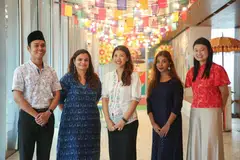 செய்தியாளர் முன்னோட்டத்தில் கலந்துகொண்ட தேசிய மரபுடைமைக் கழக மரபுடைமை நிலையங்களின் பிரதிநிதிகள்.