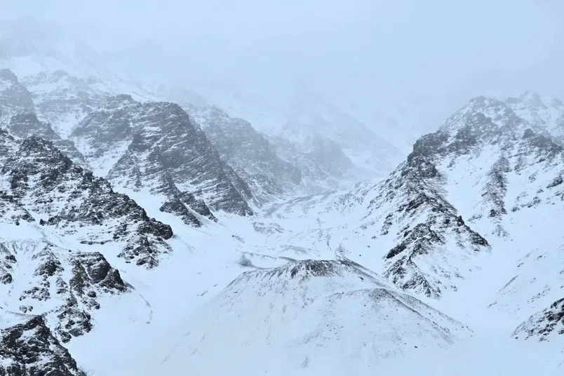 இமயமலையில் 16,000 அடி உயரத்தில் சாலை