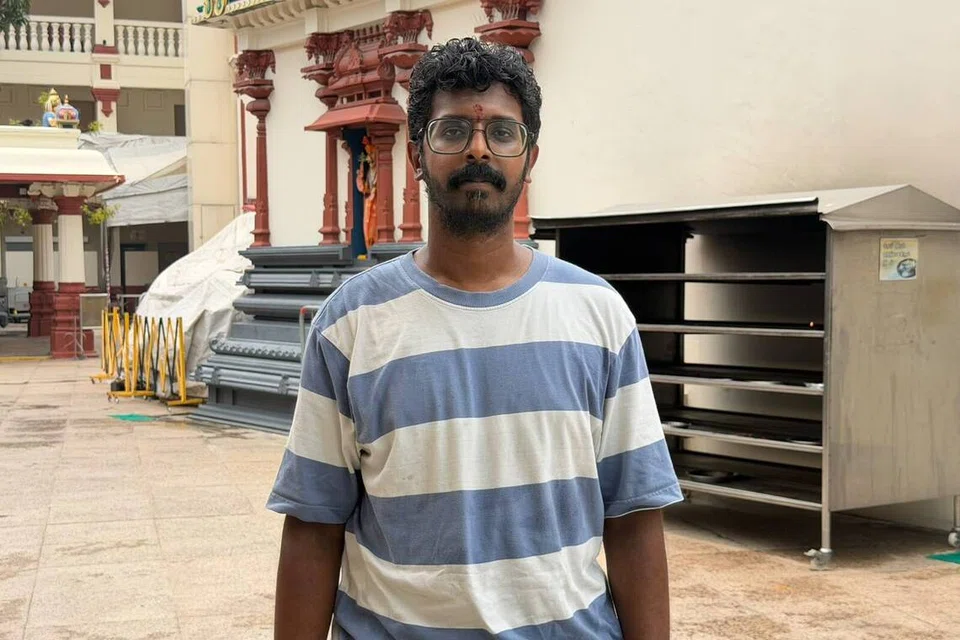 ஸ்ரீ மாரியம்மன் கோயில் தொண்டூழியர் ஜெயகௌதம் அண்ணாதுரை, 35.